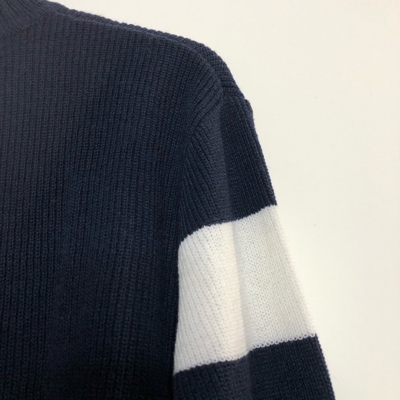 Brandy Melville Blue Quarter Zip Knit Sweater - Picture 6 of 6